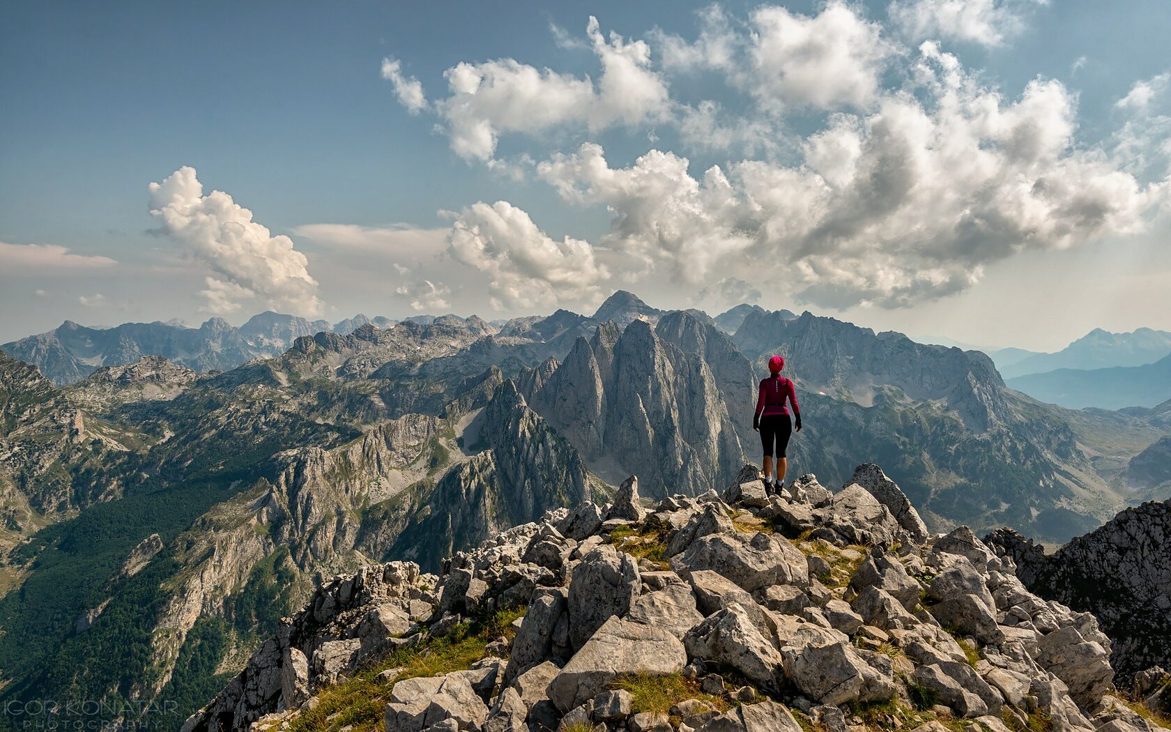 Mountains of Albania and Montenegro